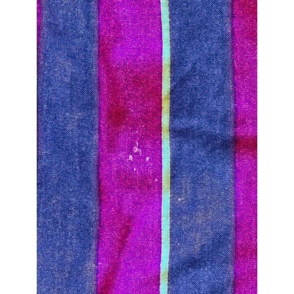 Vintage 90s Chaps Ralph Lauren Vertical Stripe Rugby Style Shirt Size L Y2K - Picture 8 of 10